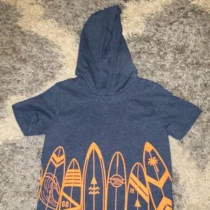 Boys hooded tee